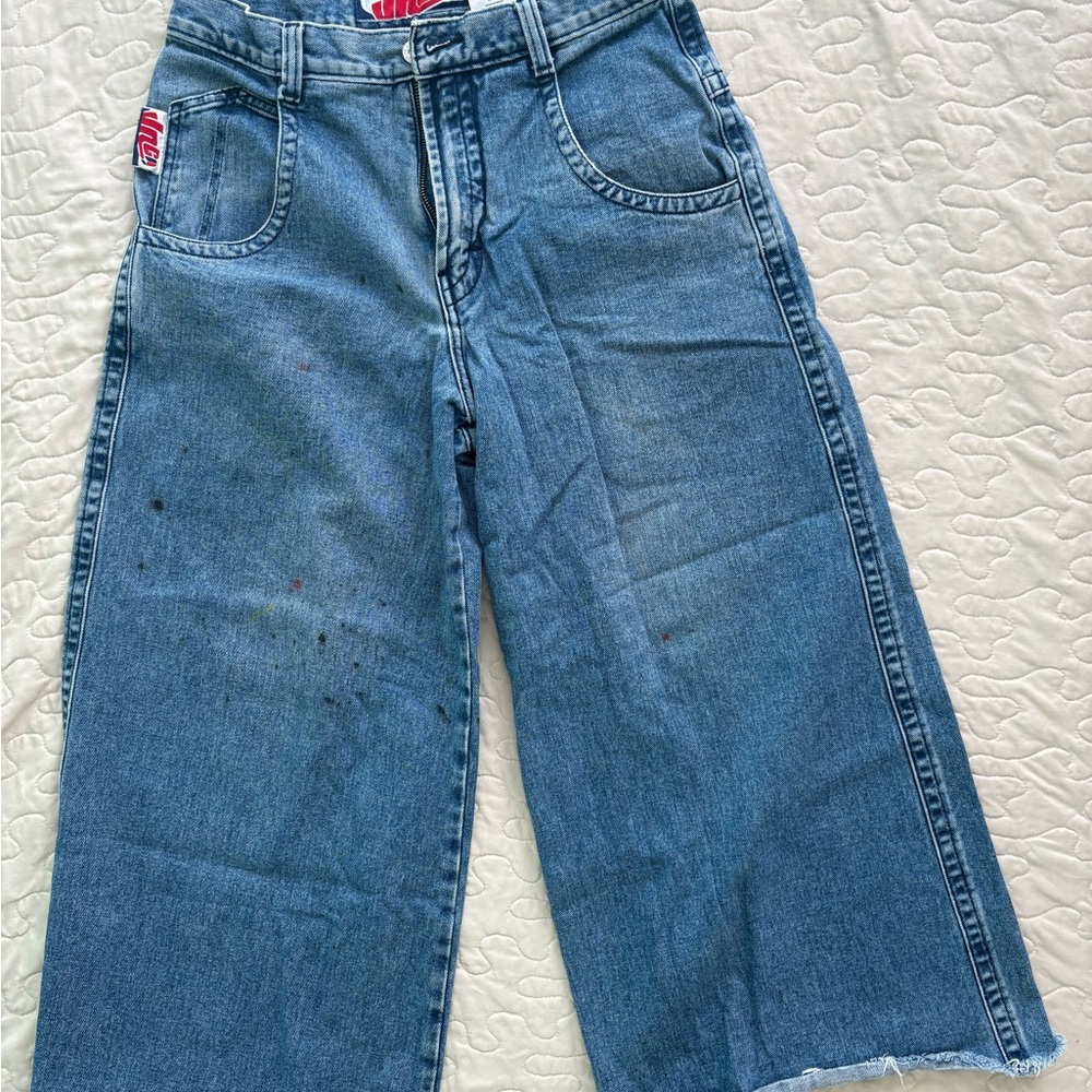 Extra Wide Leg Blue JNCO Jeans
